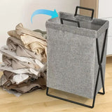 Laundry Organizer Foldable Water-Resistant Fabric & Handles