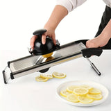 Mandoline Slicer Adjustable Thickness Stainless Steel Blades