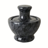 Mortar And Pestle Marble Ergonomic Non-Slip