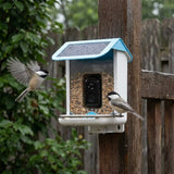 Outdoor Bird Feeder Camera Solar-Powered AI Bird ID