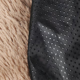 Pet Bed Paw-Shaped Ultra-Soft Plush Non-Slip Base