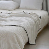 Plush Winter Blanket Bouclé Microfiber Insulating Lightweight Machine Washable
