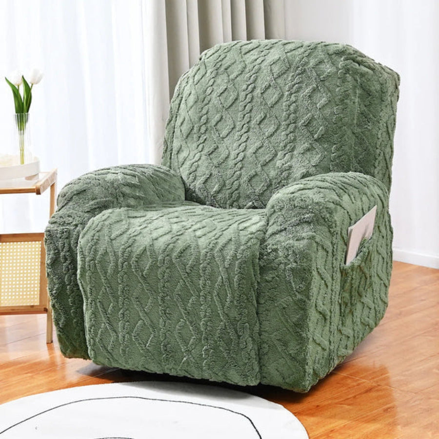 Recliner Sofa Cover Jacquard Stretch Machine Washable
