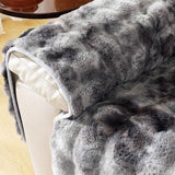 Recliner Sofa Cover Plush Microfiber Non-Slip Set of Four