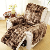 Recliner Sofa Cover Plush Microfiber Non-Slip Set of Four