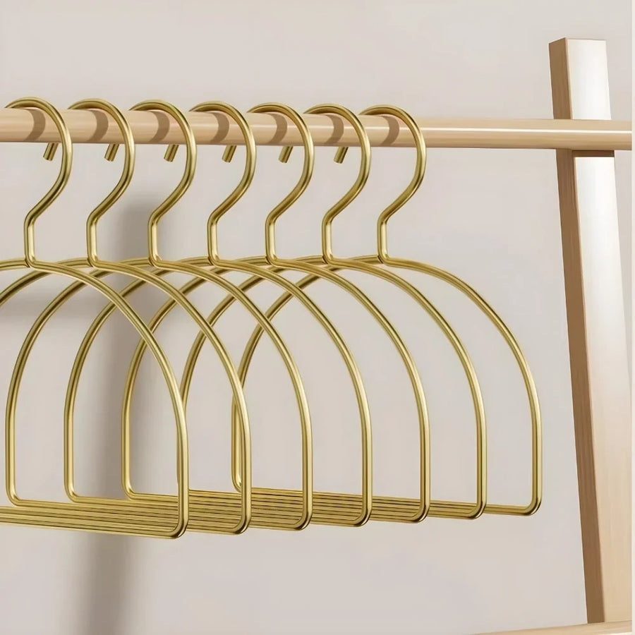 Scarf & Accessory Hanger Curved Polished Aluminum Moisture-Resistant