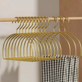 Scarf & Accessory Hanger Curved Polished Aluminum Moisture-Resistant