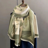 Scarf Woven Microfiber Generous Length Wind & Sun Protection