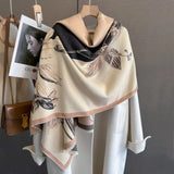 Scarf Woven Microfiber Generous Length Wind & Sun Protection
