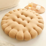 Seat & Back Cushion Plush Biscuit Shape Supportive Foam