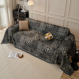 Sofa Cover Bohemian Geometric Thick Chenille Machine Washable