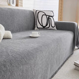 Sofa Cover Chenille Texture & Tassel Trim Water-Resistant Machine Washable
