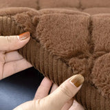 Sofa Cover Microfiber Diamond-Stitched Non-Slip Backing