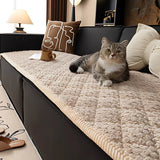 Sofa Cover Pet-Proof Microfiber Non-Slip Backing