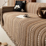 Sofa Cover Plush Microfiber Non-Slip & Pet-Friendly
