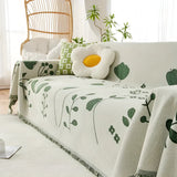 Sofa Cover Reversible Floral Microfiber Pet Resistant