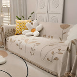 Sofa Cover Reversible Floral Microfiber Pet Resistant