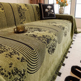 Sofa Cover Soft Chenille Microfiber Non-Slip & Machine Washable