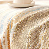 Sofa Cover Striped Chenille Breathable & Non-Slip