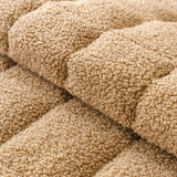 Sofa Cover Thick Three-Layer Plush Microfiber Anti-Slip Backing