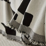 Sofa Cover Wavy Stripe Chenille Reversible