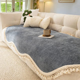 Sofa Cover Woven Chenille Reversible Non-Slip