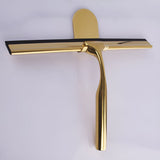 Squeegee Stainless Steel Gold Finish Non-Slip Handle