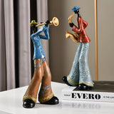Tabletop Figurine Resin Abstract Jazz Design