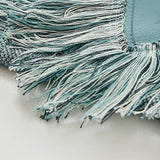 Throw Blanket 100% Cotton Geometric Jacquard Machine Washable