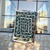 Throw Blanket 100% Cotton Reversible Machine Washable