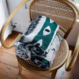 Throw Blanket 100% Cotton Reversible Machine Washable