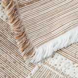 Throw Blanket Cotton Lightweight & Breathable Machine Washable