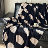 Throw Blanket Lightweight Reversible Velvet Nap Machine Washable