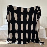 Throw Blanket Lightweight Reversible Velvet Nap Machine Washable