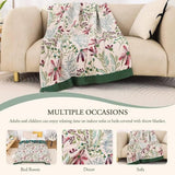 Throw Blanket Organic Cotton 4-Layer Gauze Oversized