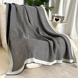 Throw Blanket Ultra-Soft Acrylic Lightweight & Machine Washable