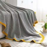 Throw Blanket Ultra-Soft Acrylic Lightweight & Machine Washable