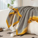 Throw Blanket Ultra-Soft Acrylic Lightweight & Machine Washable