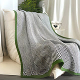 Throw Blanket Ultra-Soft Acrylic Lightweight & Machine Washable