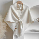 Triangle Shawl Lightweight Microfiber Blend Machine Washable