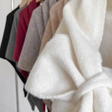Triangle Shawl Lightweight Microfiber Blend Machine Washable
