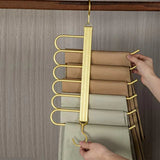Trouser Hanger Space-Saving Foldable 360° Rotating