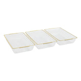 Serving Set with Chilled Tray and Bowls