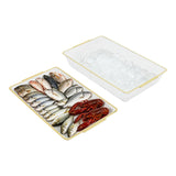 Serving Set with Chilled Tray and Bowls