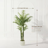 Decorative Areca Palm Plant - Faux Indoor Tree