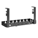 Adjustable Cable Organizer Tray for Under-Desk Use