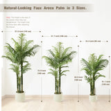 Decorative Areca Palm Plant - Faux Indoor Tree