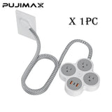 Multi-Outlet Power Strip with Braided Cable