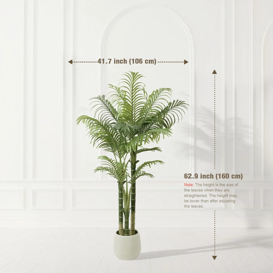 Decorative Areca Palm Plant - Faux Indoor Tree