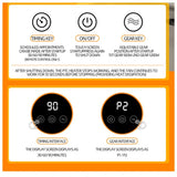 Electric Desk Heater 1200W for Efficient Heating